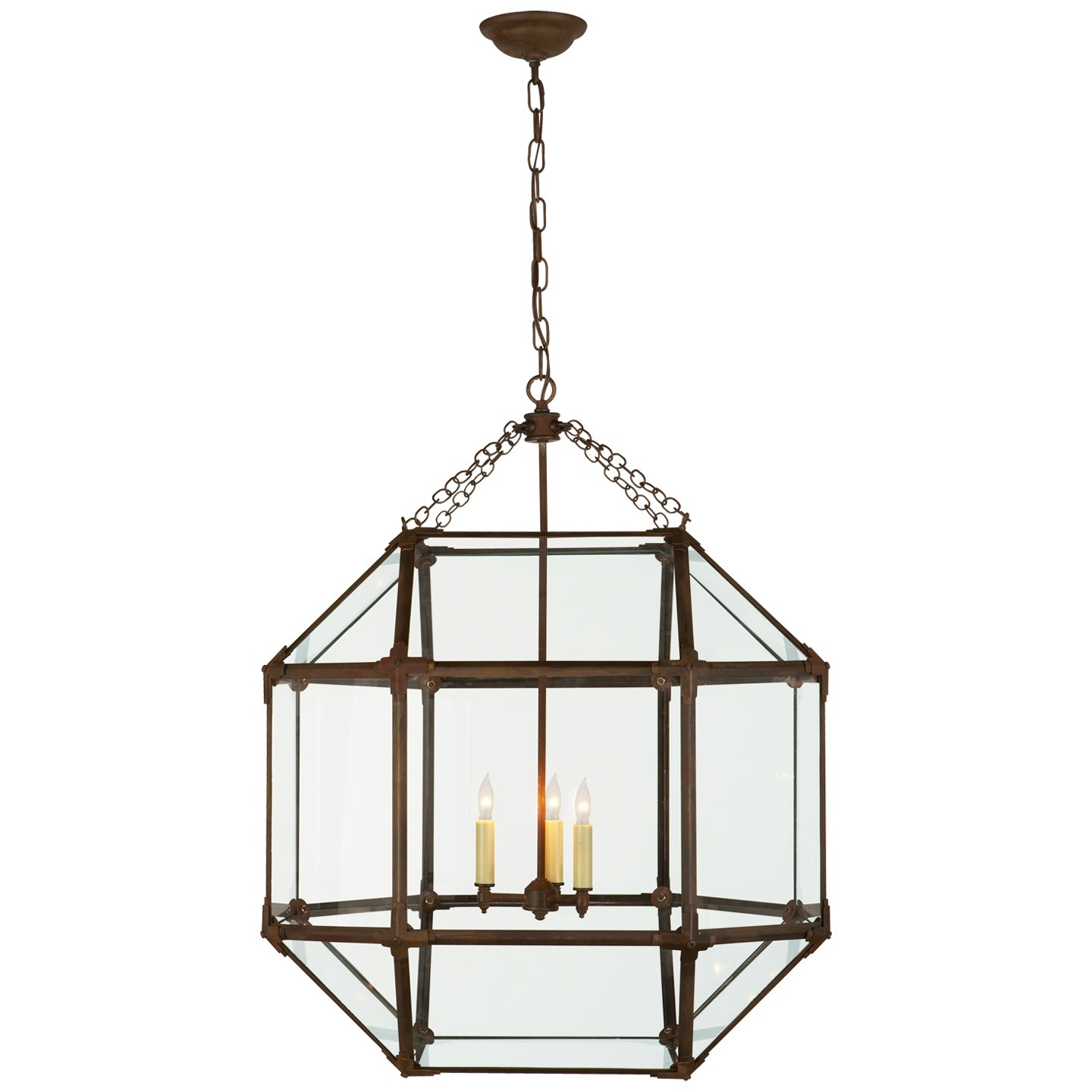 VISUAL COMFORT SIGNATURE, MORRIS LANTERN, LANTERN CEILING LIGHT