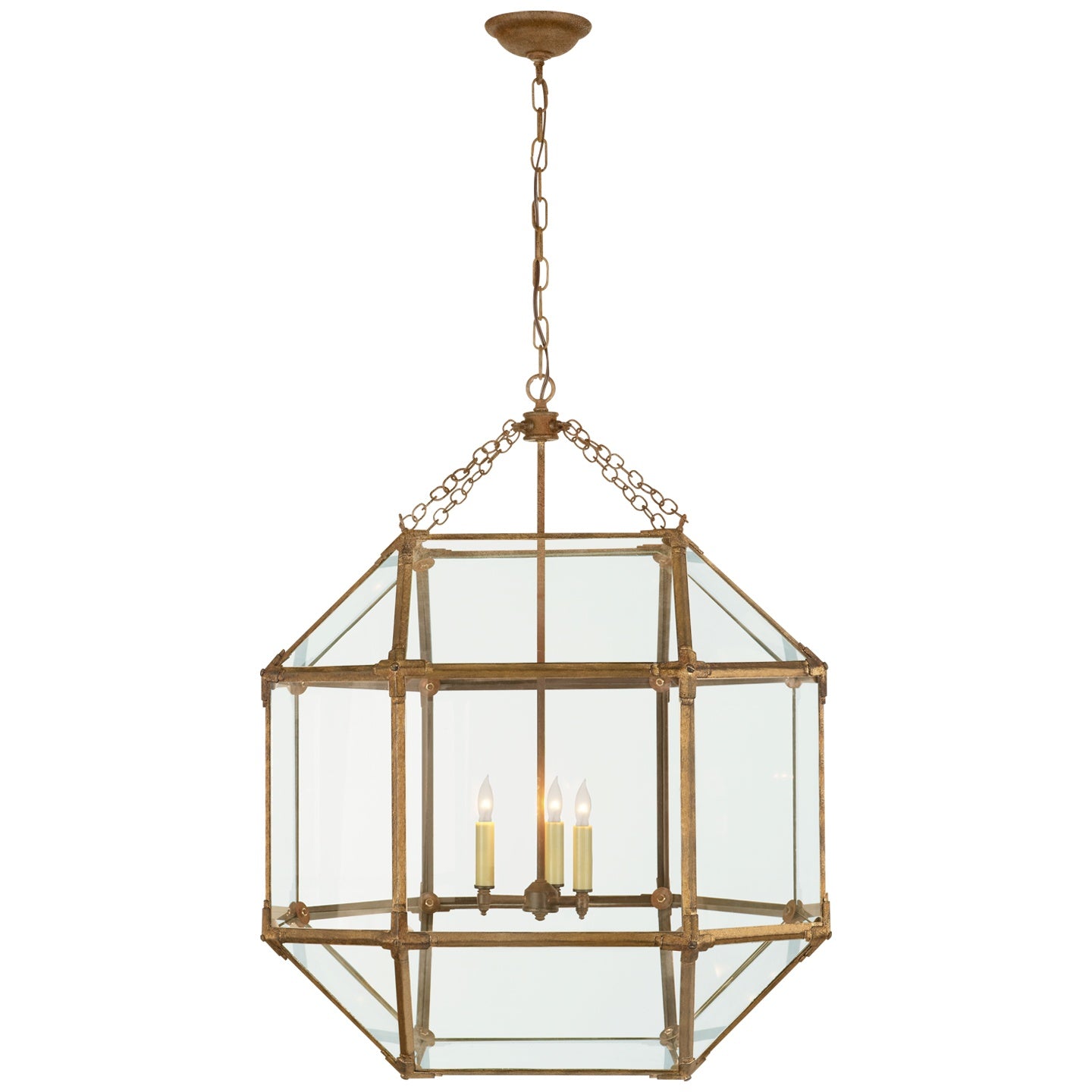 VISUAL COMFORT SIGNATURE, MORRIS LANTERN, LANTERN CEILING LIGHT