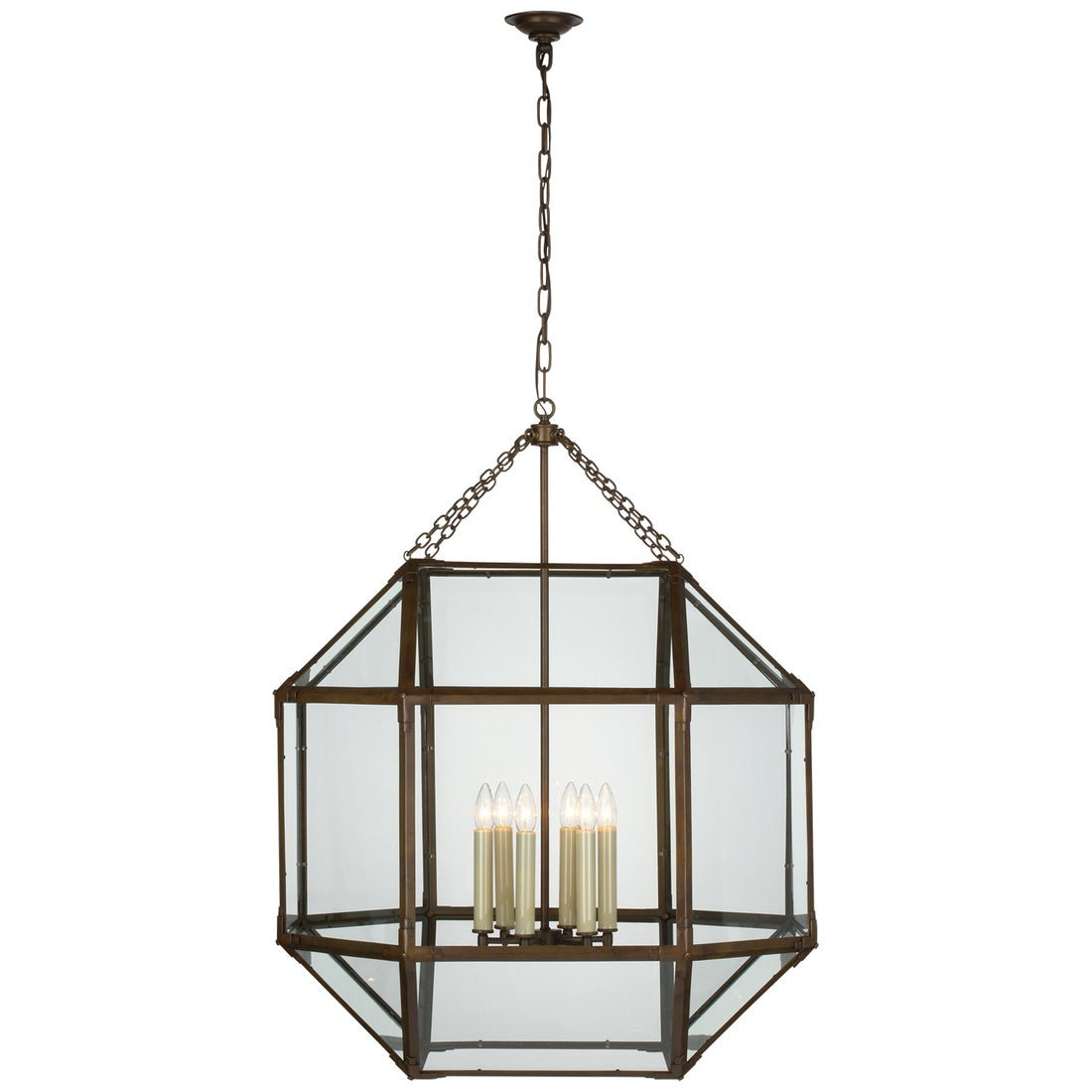 VISUAL COMFORT SIGNATURE, MORRIS GRANDE LANTERN, LANTERN CEILING LIGHT