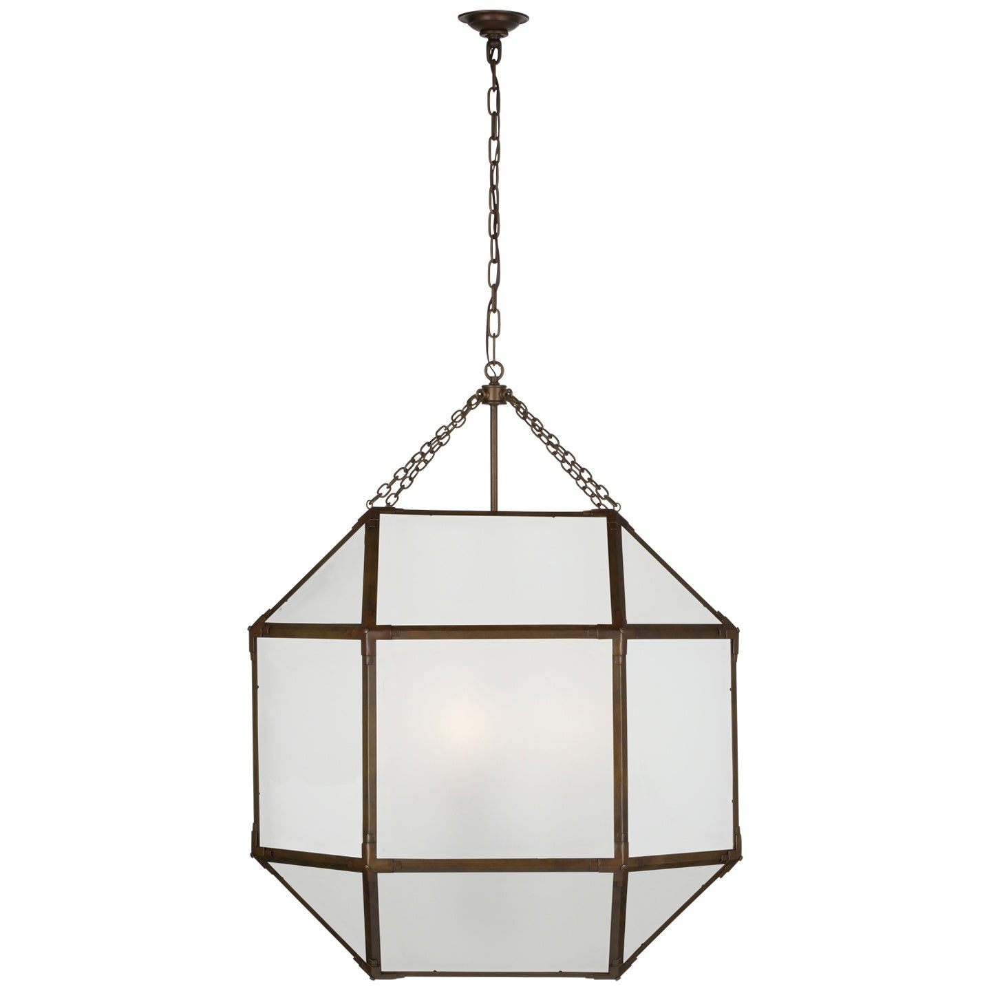 VISUAL COMFORT SIGNATURE, MORRIS GRANDE LANTERN, LANTERN CEILING LIGHT