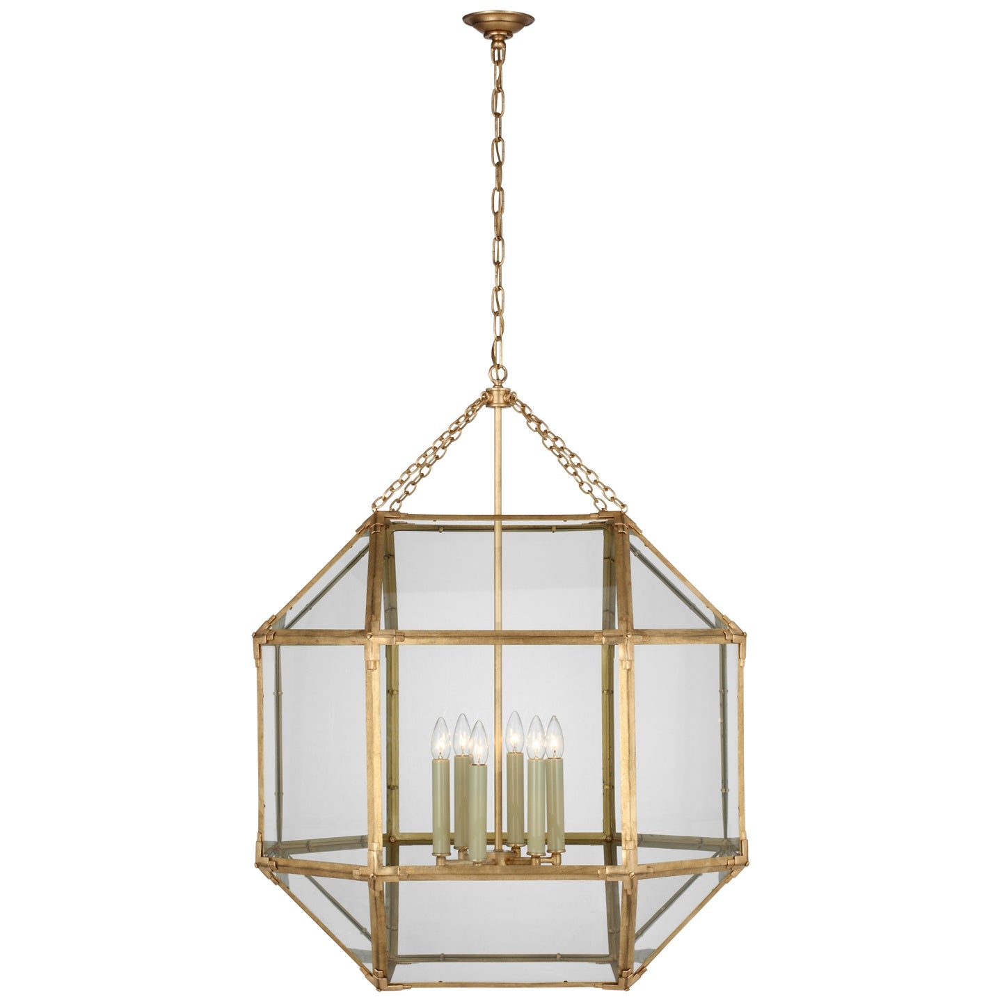 VISUAL COMFORT SIGNATURE, MORRIS GRANDE LANTERN, LANTERN CEILING LIGHT