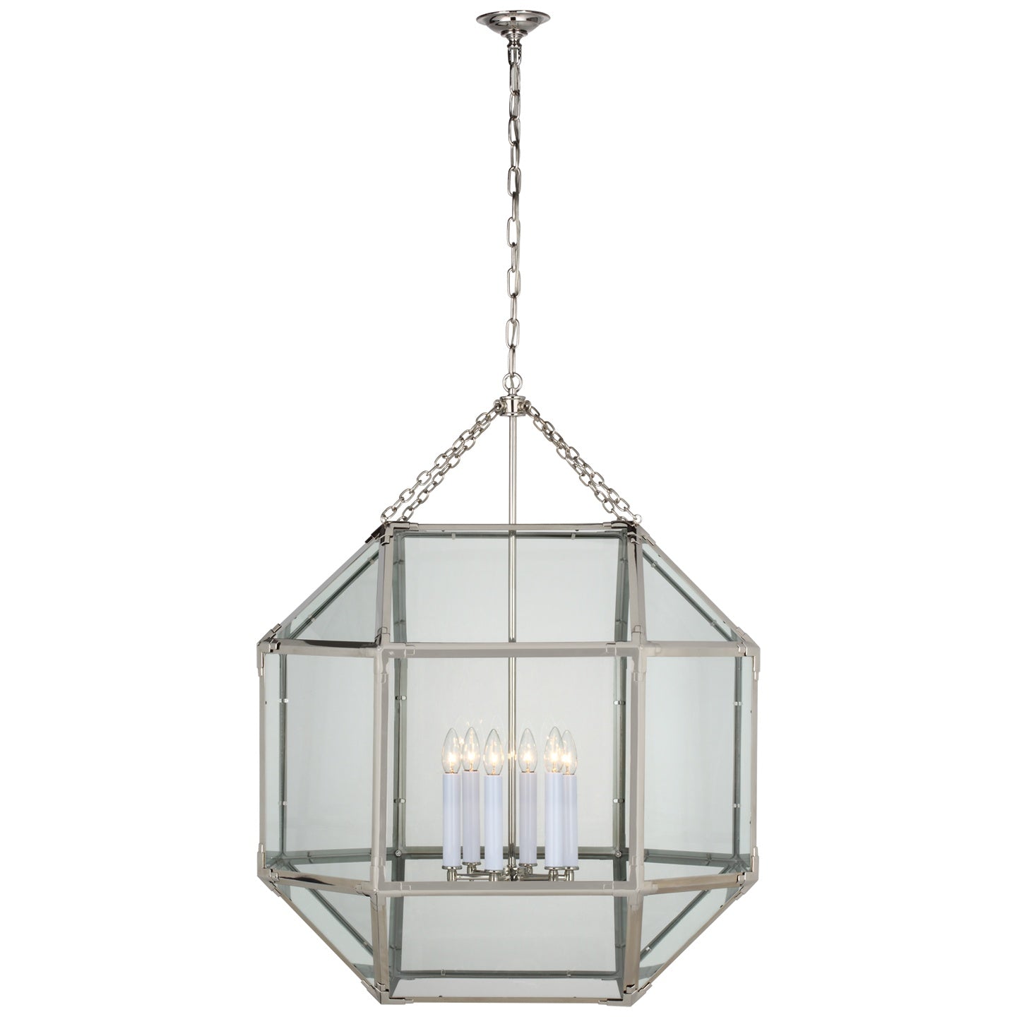 VISUAL COMFORT SIGNATURE, MORRIS GRANDE LANTERN, LANTERN CEILING LIGHT