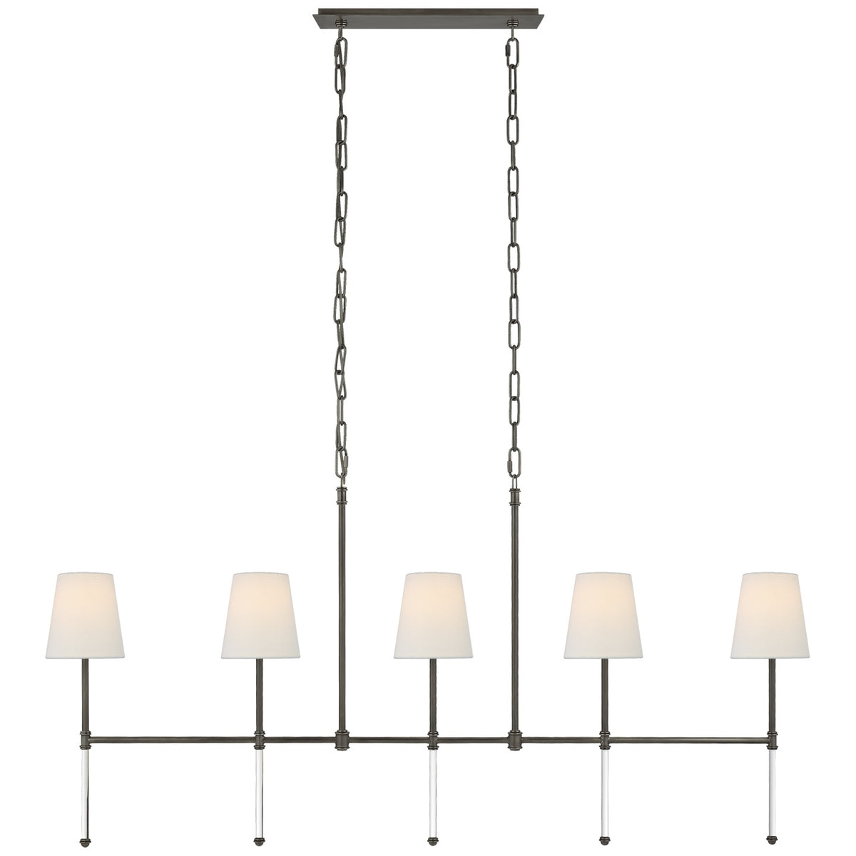 VISUAL COMFORT SIGNATURE CAMILLE LINEAR CHANDELIER - DO NOT SHOW ON WEBSITE