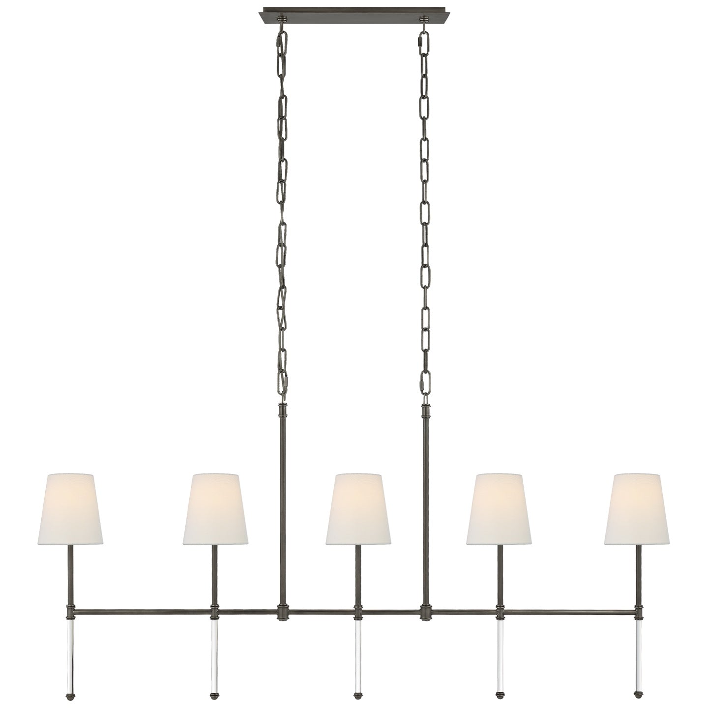 VISUAL COMFORT SIGNATURE CAMILLE LINEAR CHANDELIER - DO NOT SHOW ON WEBSITE