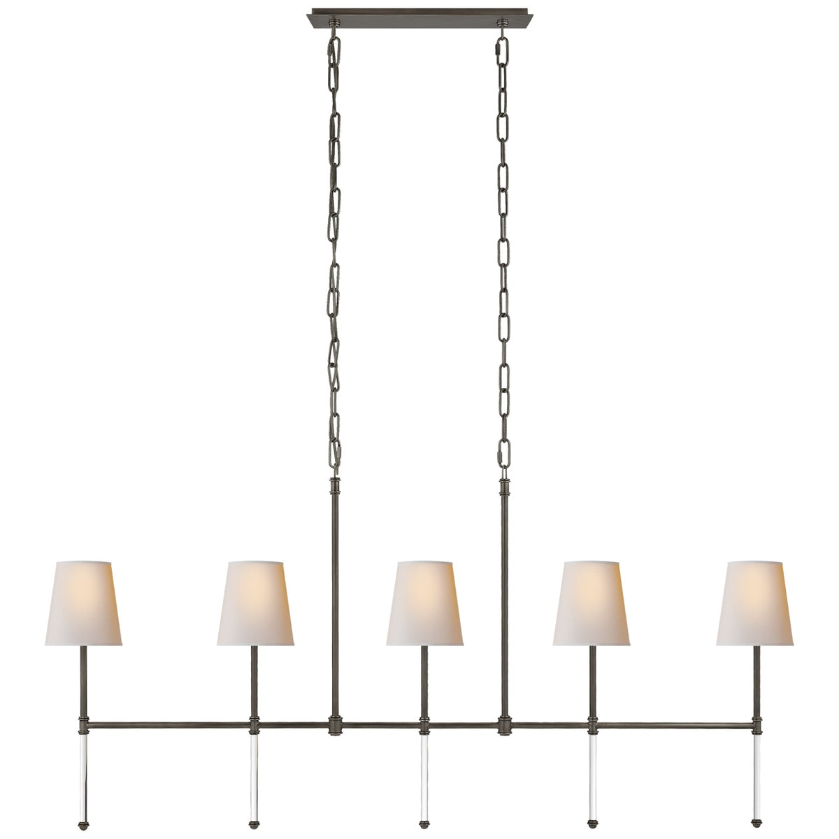 VISUAL COMFORT SIGNATURE CAMILLE LINEAR CHANDELIER - DO NOT SHOW ON WEBSITE