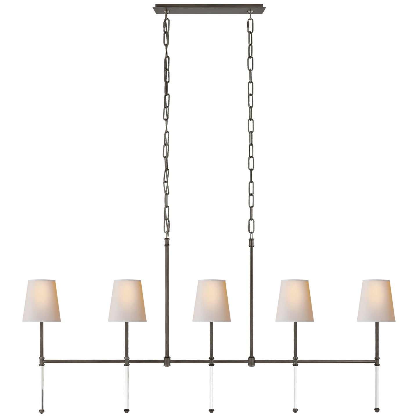 VISUAL COMFORT SIGNATURE CAMILLE LINEAR CHANDELIER - DO NOT SHOW ON WEBSITE