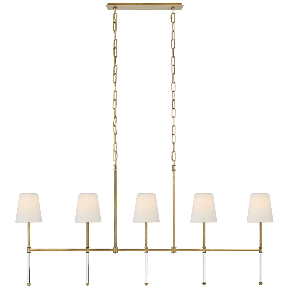 VISUAL COMFORT SIGNATURE CAMILLE LINEAR CHANDELIER - DO NOT SHOW ON WEBSITE