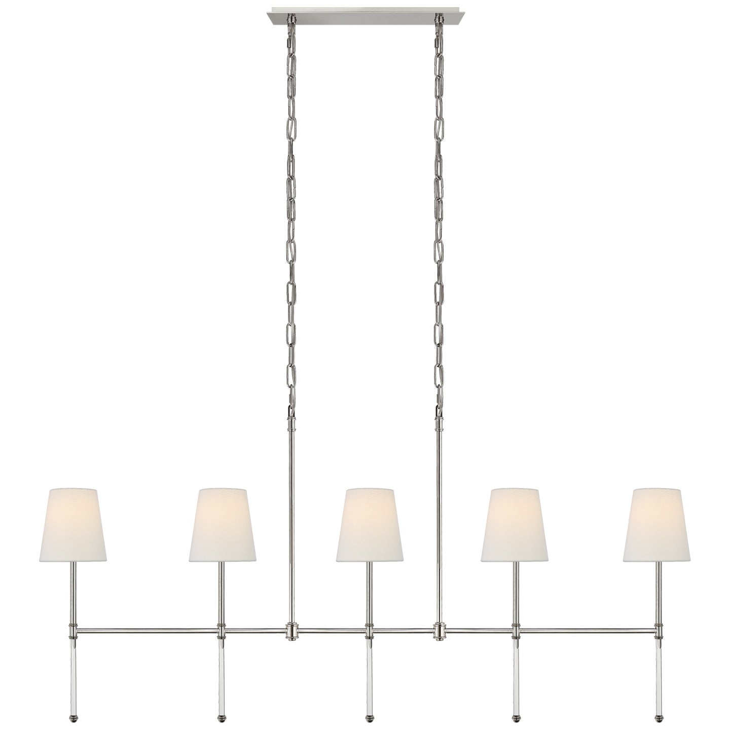 VISUAL COMFORT SIGNATURE CAMILLE LINEAR CHANDELIER - DO NOT SHOW ON WEBSITE