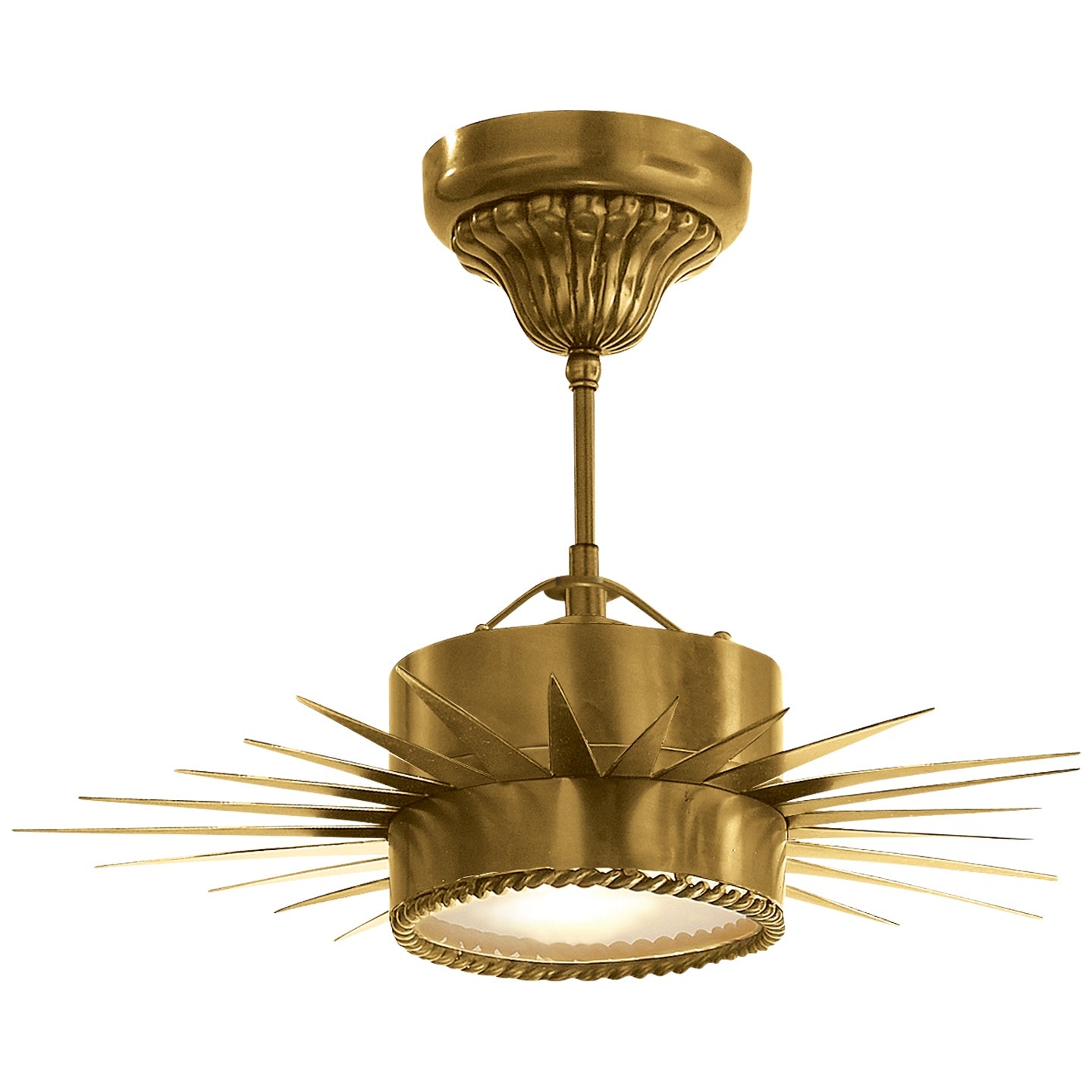 VISUAL COMFORT SIGNATURE, SOLEIL SEMI-FLUSH, FLUSH MOUNT CEILING LIGHTS