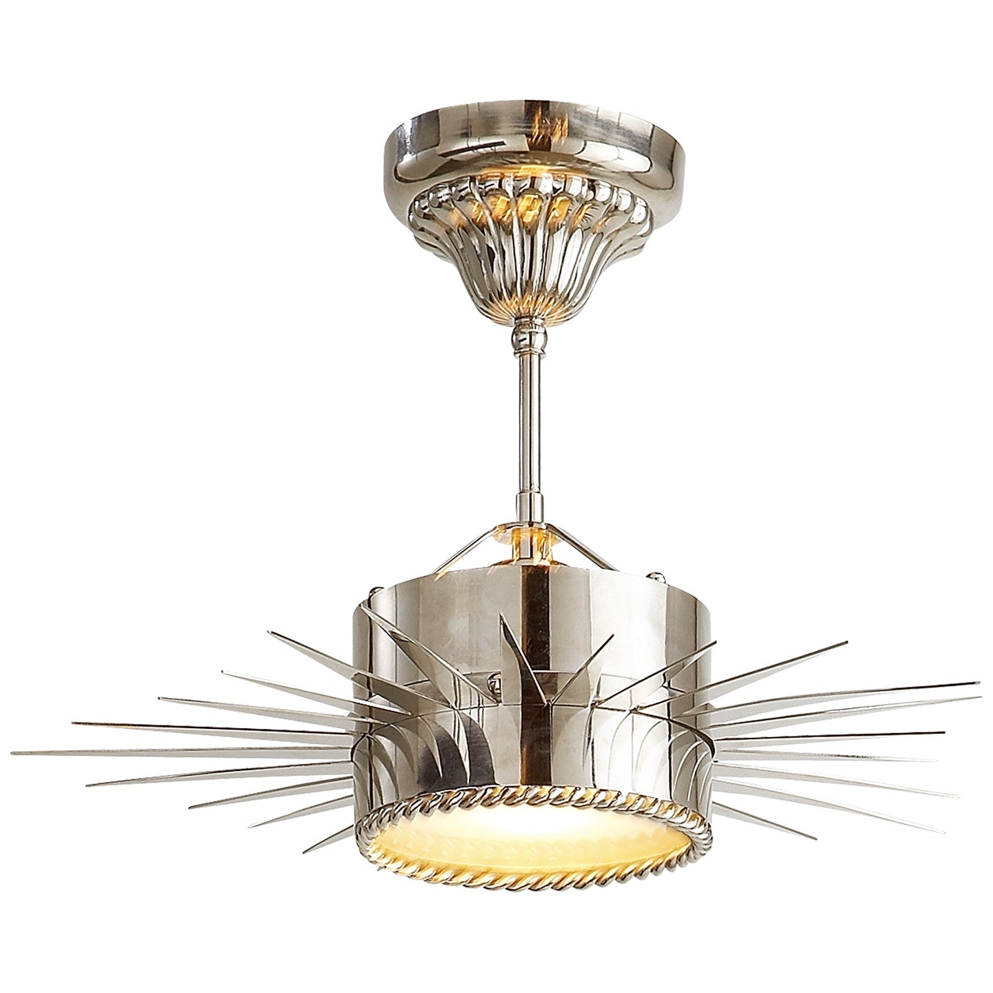 VISUAL COMFORT SIGNATURE, SOLEIL SEMI-FLUSH, FLUSH MOUNT CEILING LIGHTS