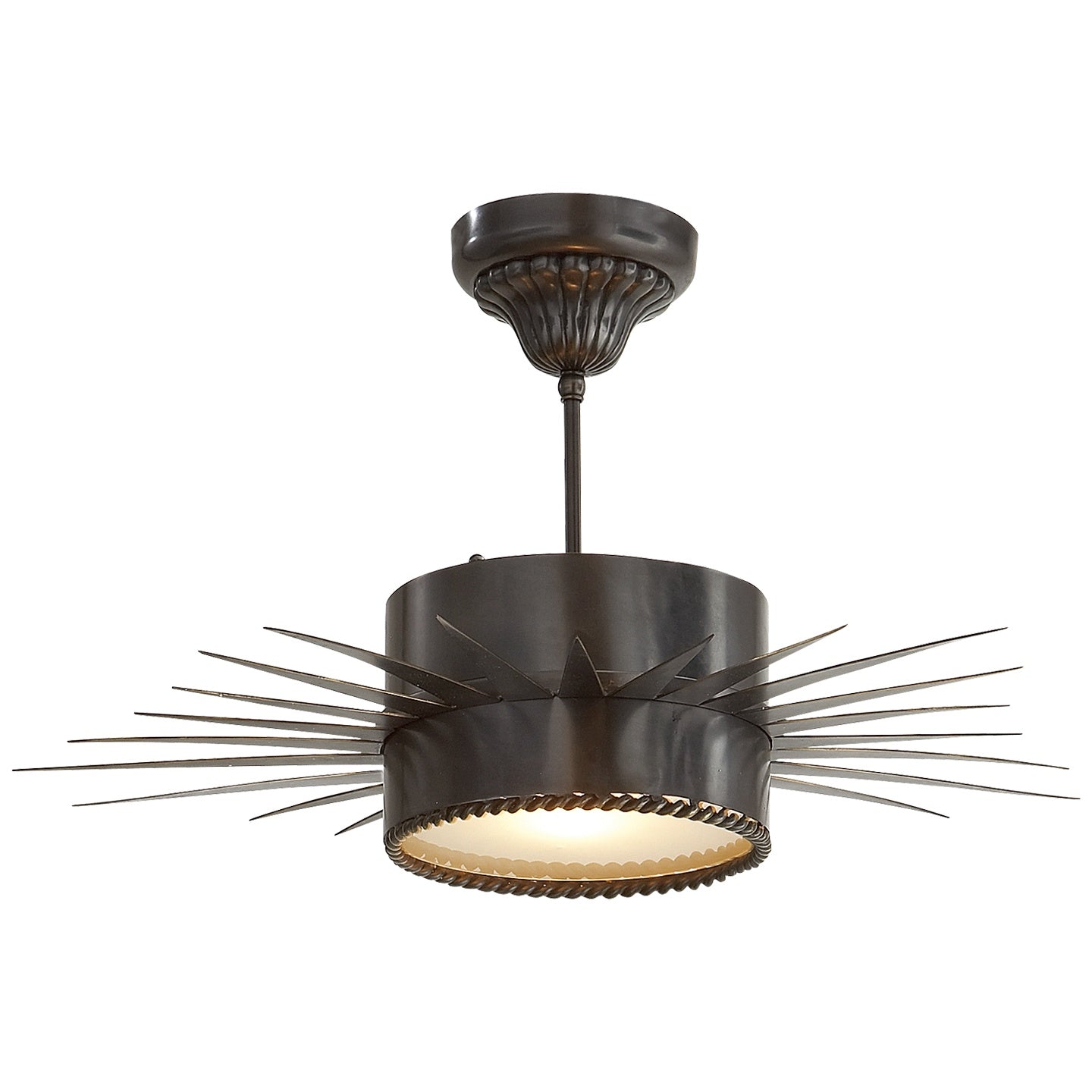 VISUAL COMFORT SIGNATURE, SOLEIL SEMI-FLUSH, FLUSH MOUNT CEILING LIGHTS