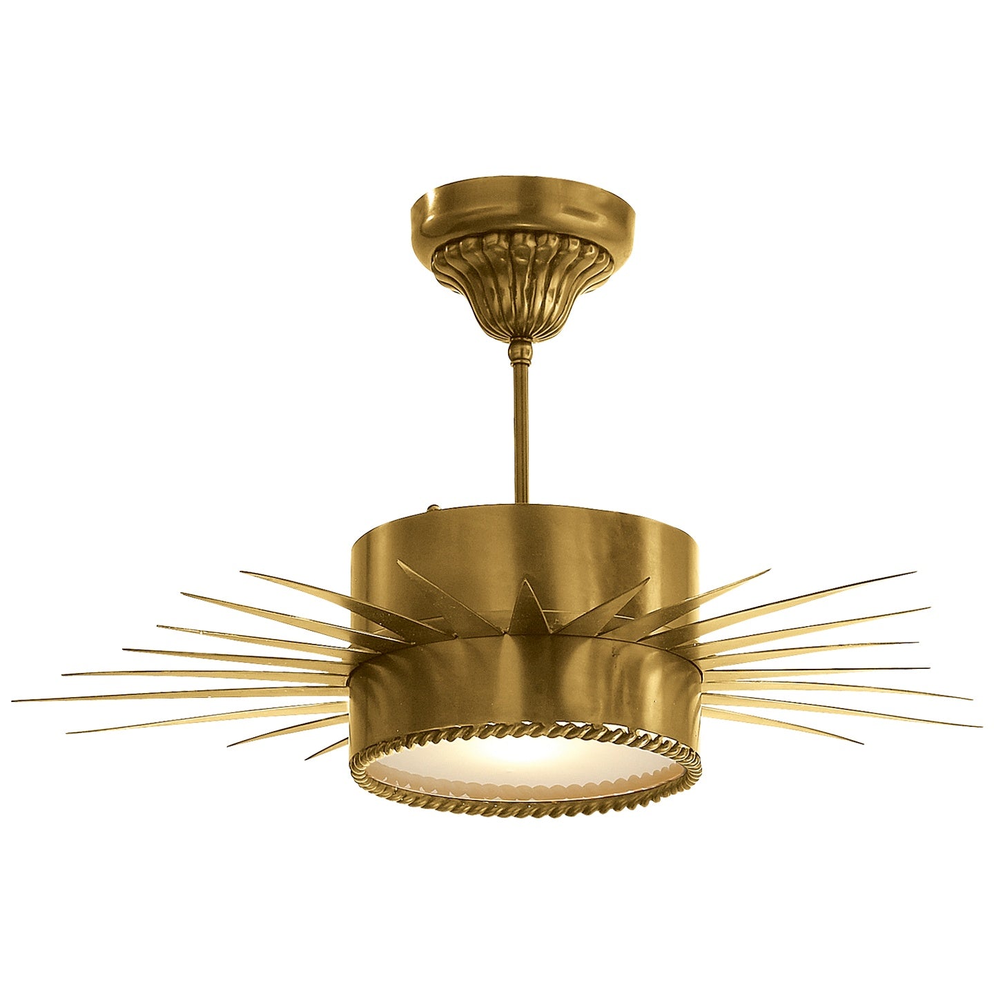 VISUAL COMFORT SIGNATURE, SOLEIL SEMI-FLUSH, FLUSH MOUNT CEILING LIGHTS