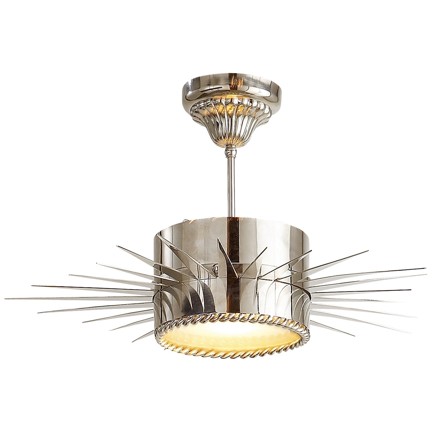 VISUAL COMFORT SIGNATURE, SOLEIL SEMI-FLUSH, FLUSH MOUNT CEILING LIGHTS
