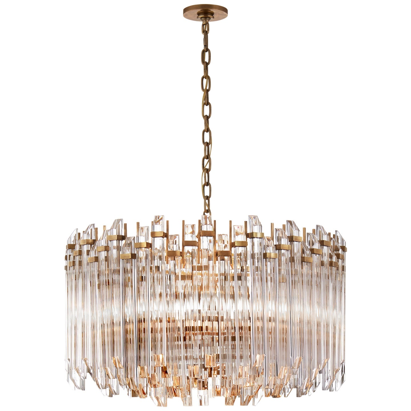 VISUAL COMFORT SIGNATURE, ADELE WIDE DRUM CHANDELIER, CHANDELIER LIGHT