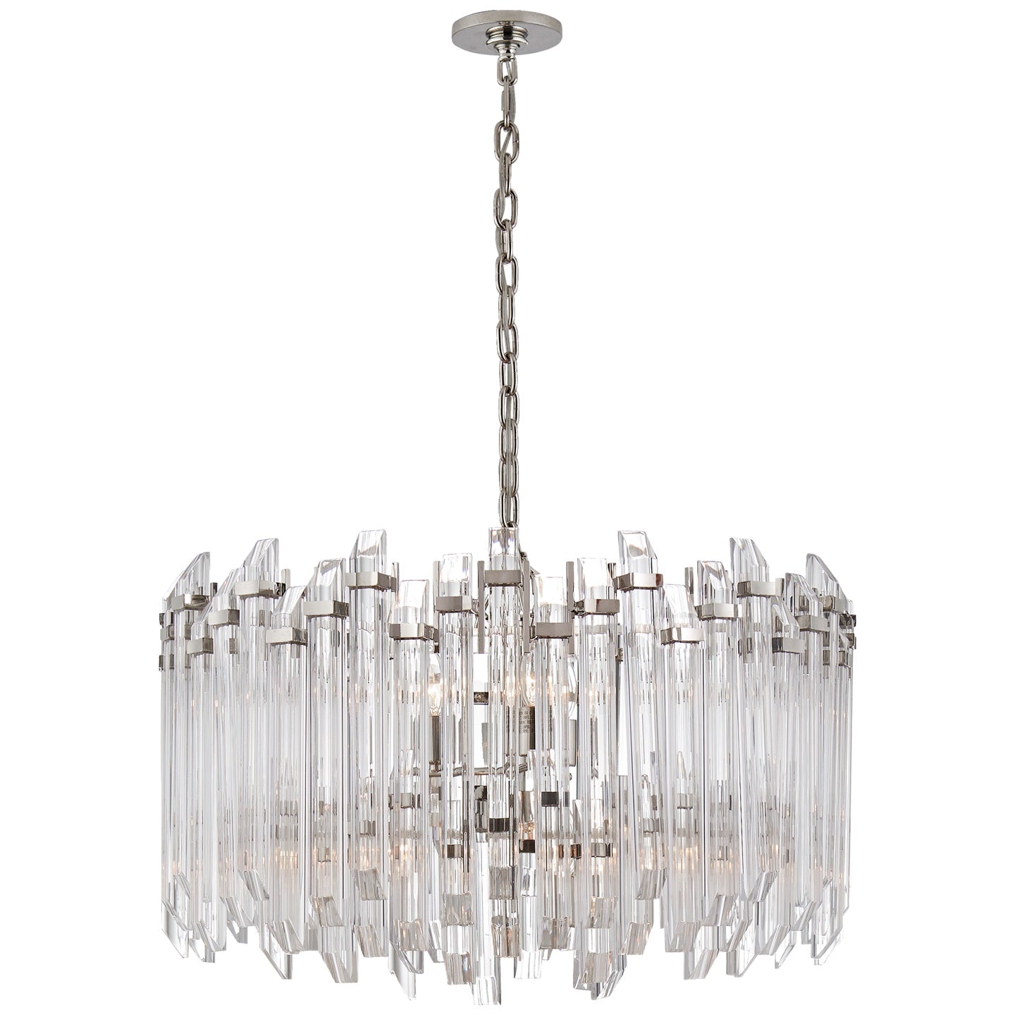 VISUAL COMFORT SIGNATURE, ADELE WIDE DRUM CHANDELIER, CHANDELIER LIGHT