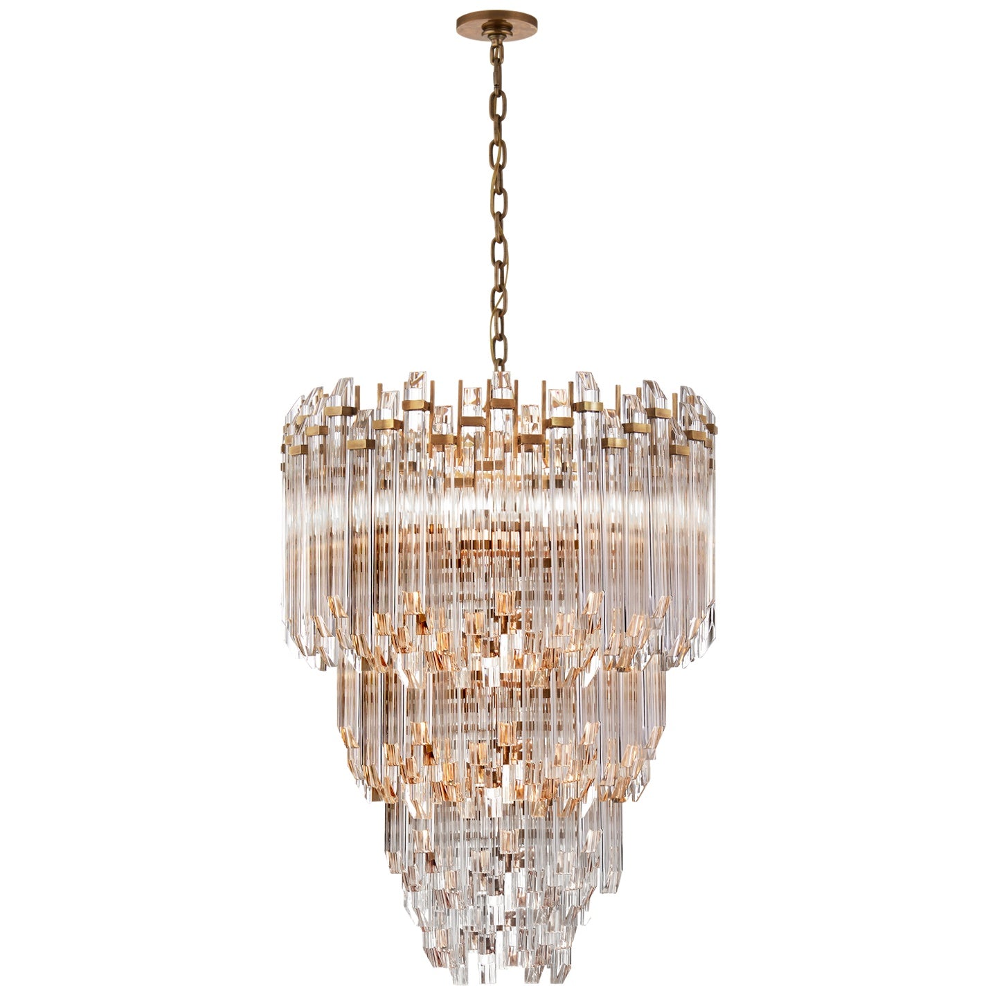 VISUAL COMFORT SIGNATURE, ADELE WATERFALL CHANDELIER, CHANDELIER LIGHT