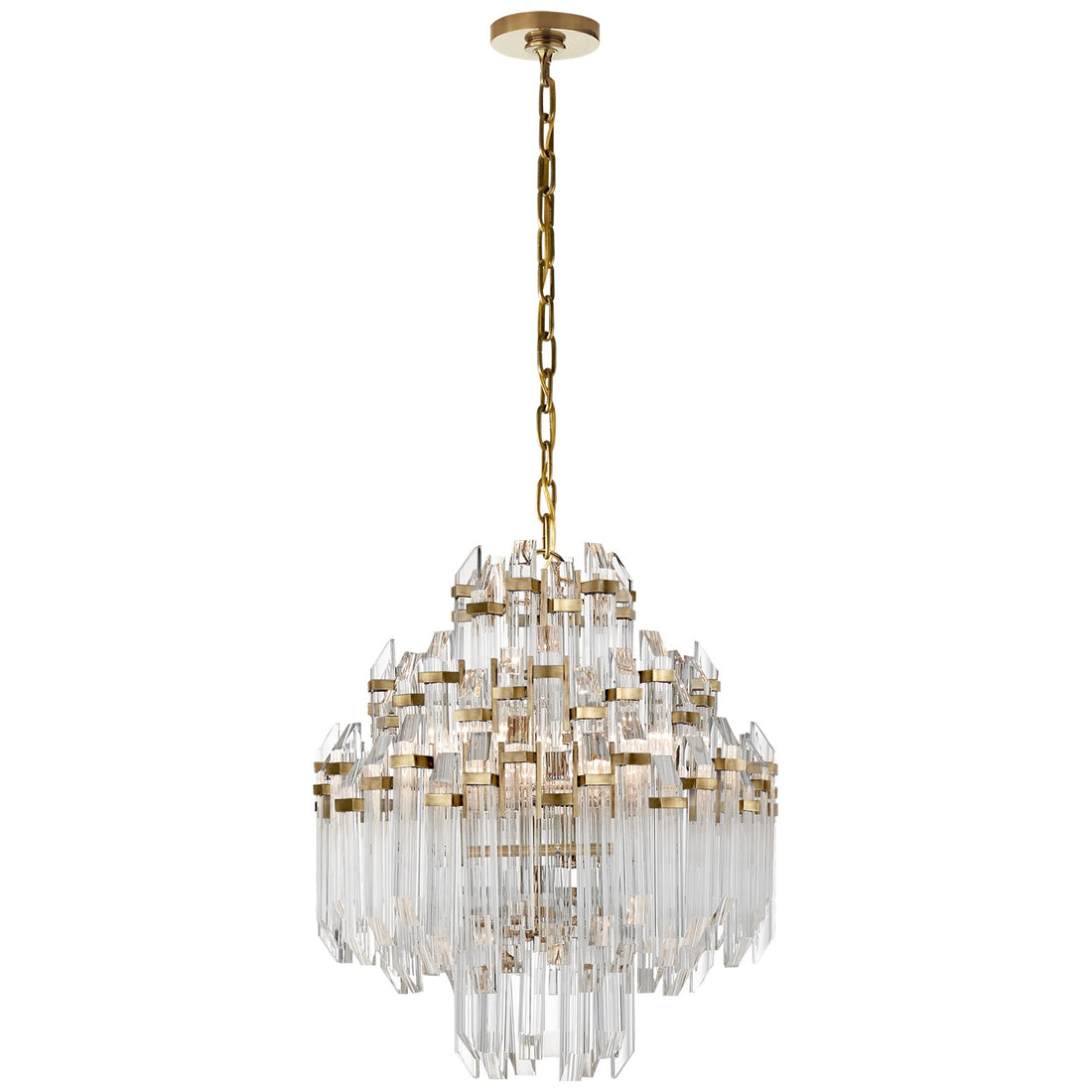 VISUAL COMFORT SIGNATURE, ADELE WATERFALL CHANDELIER, CHANDELIER LIGHT