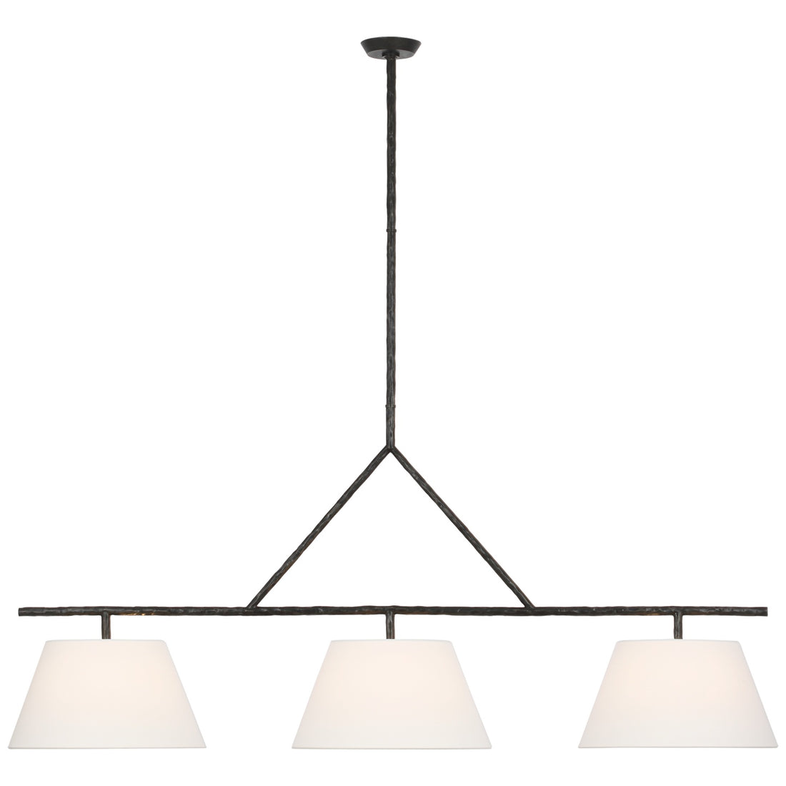 VISUAL COMFORT SIGNATURE, COLLETTE LINEAR CHANDELIER, LINEAR LIGHT
