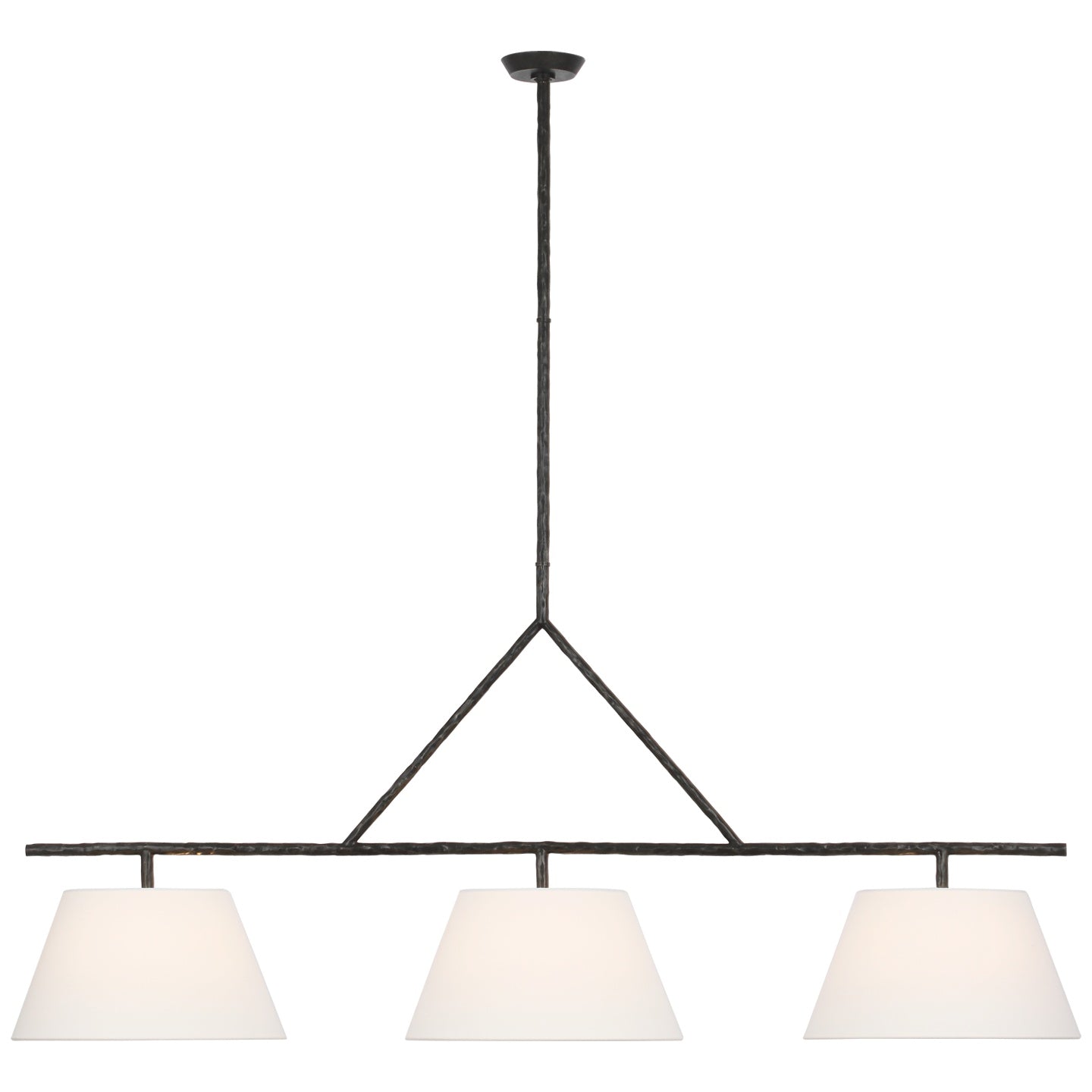 VISUAL COMFORT SIGNATURE, COLLETTE LINEAR CHANDELIER, LINEAR LIGHT