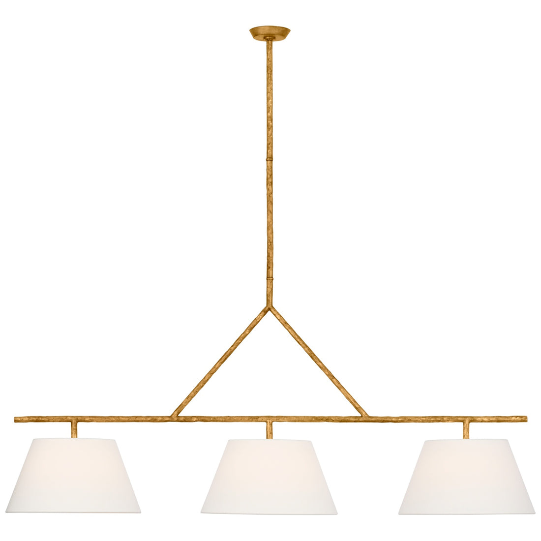 VISUAL COMFORT SIGNATURE, COLLETTE LINEAR CHANDELIER, LINEAR LIGHT