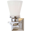VISUAL COMFORT SIGNATURE, NEW YORK SUBWAY SINGLE LIGHT, BATH VANITY LIGHT