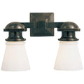 VISUAL COMFORT SIGNATURE, NEW YORK SUBWAY DOUBLE LIGHT, BATH VANITY LIGHT