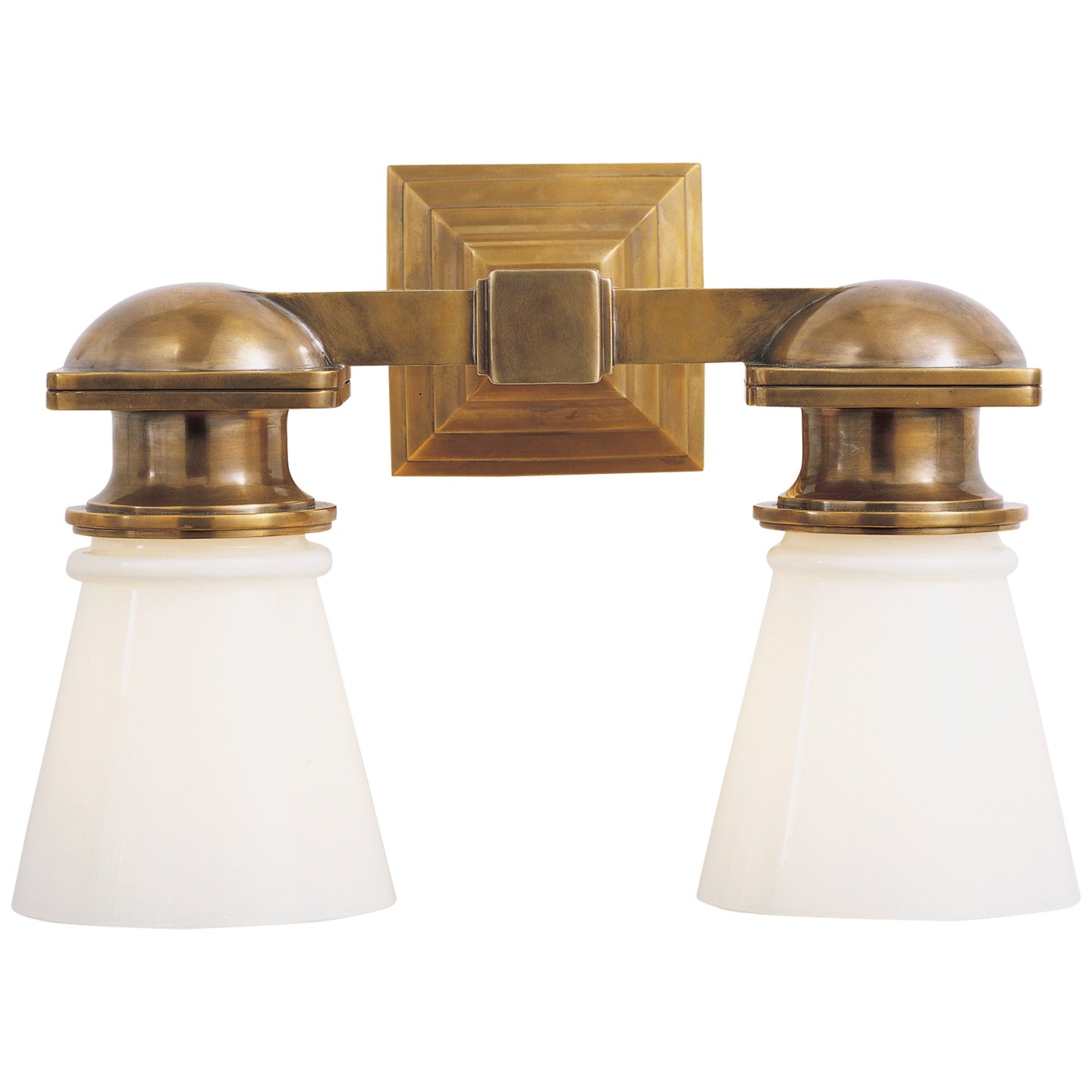 VISUAL COMFORT SIGNATURE, NEW YORK SUBWAY DOUBLE LIGHT, BATH VANITY LIGHT