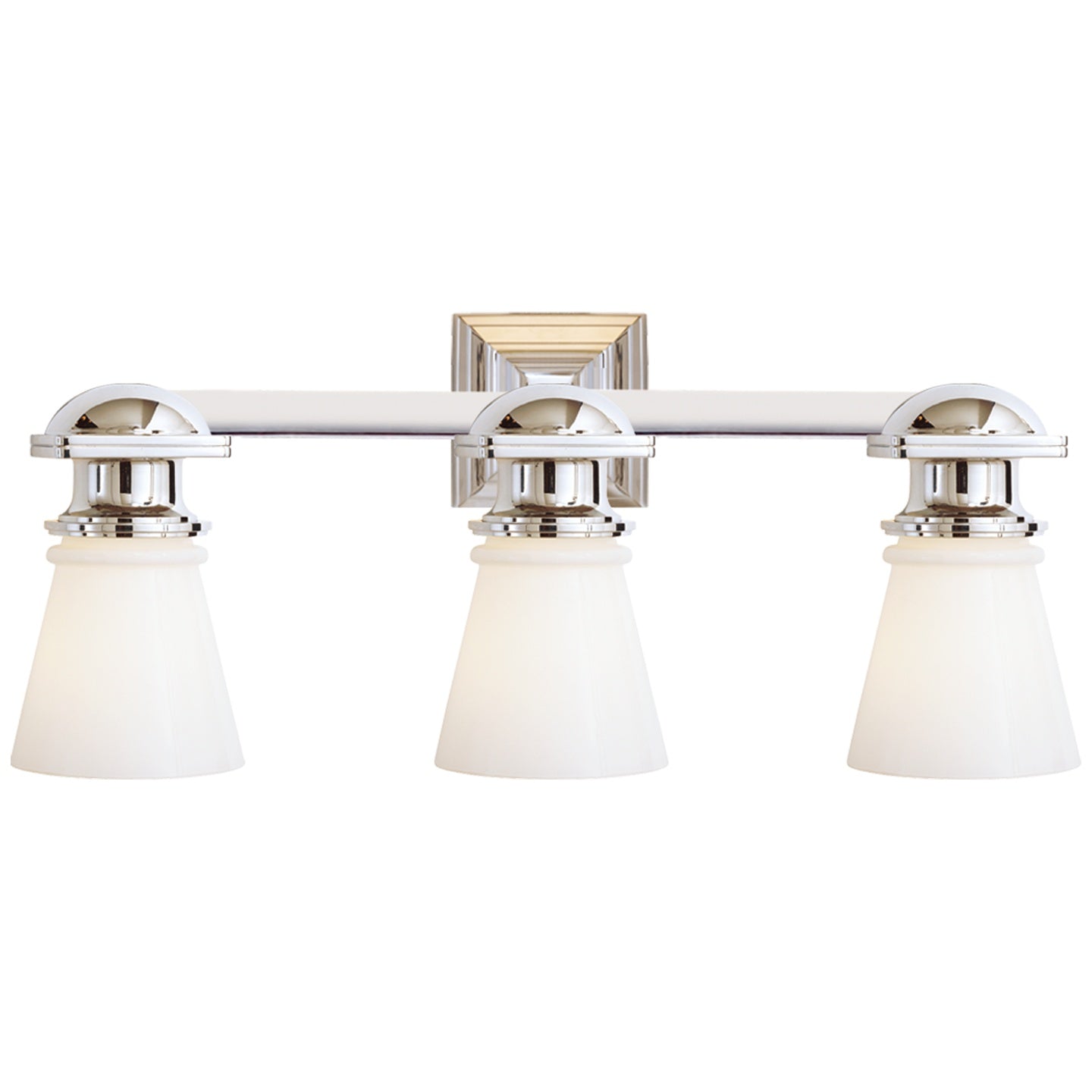 VISUAL COMFORT SIGNATURE, NEW YORK SUBWAY TRIPLE LIGHT, BATH VANITY LIGHT