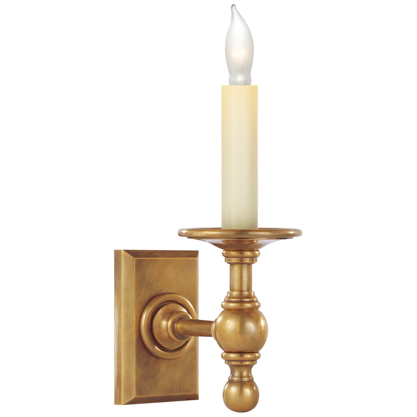 VISUAL COMFORT SIGNATURE, SINGLE LIBRARY CLASSIC SCONCE, WALL SCONCES