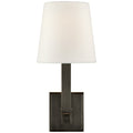 VISUAL COMFORT SIGNATURE, SQUARE TUBE SINGLE SCONCE, WALL SCONCES