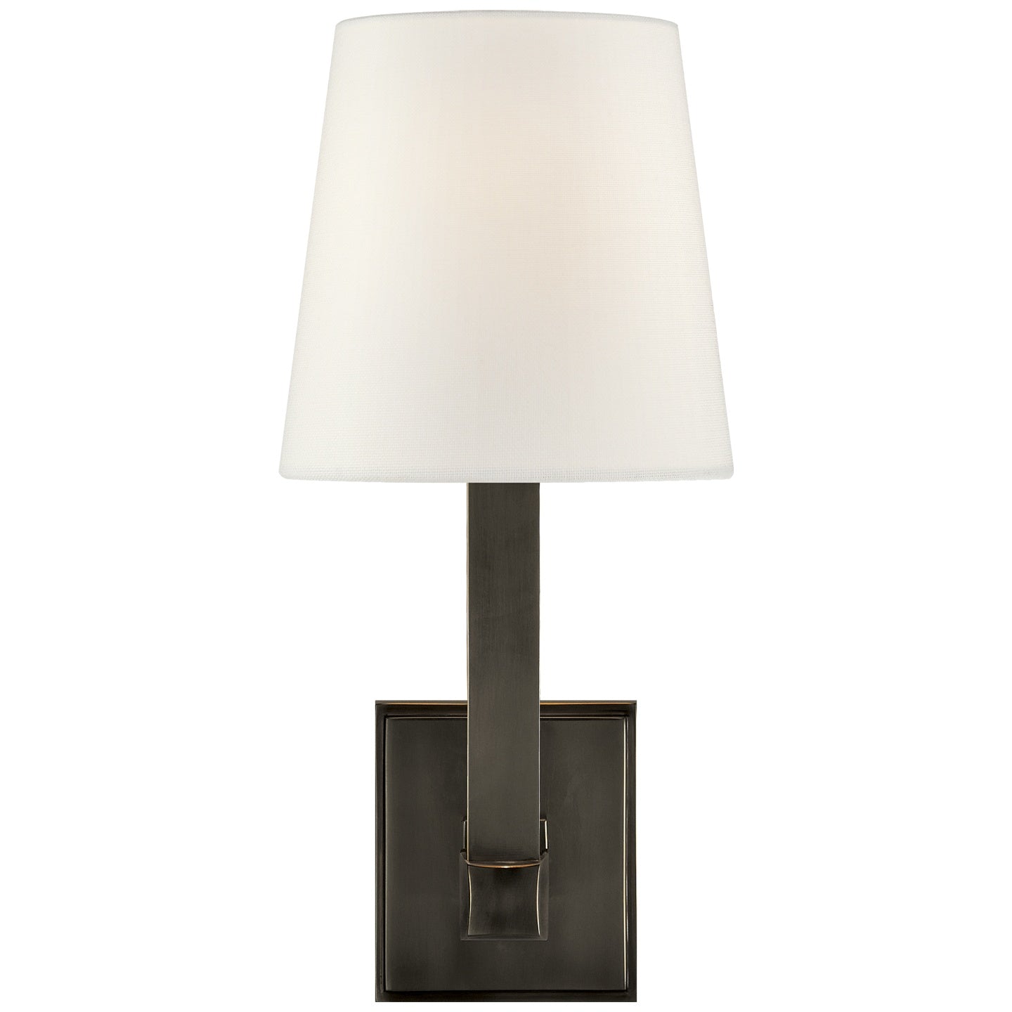 VISUAL COMFORT SIGNATURE, SQUARE TUBE SINGLE SCONCE, WALL SCONCES