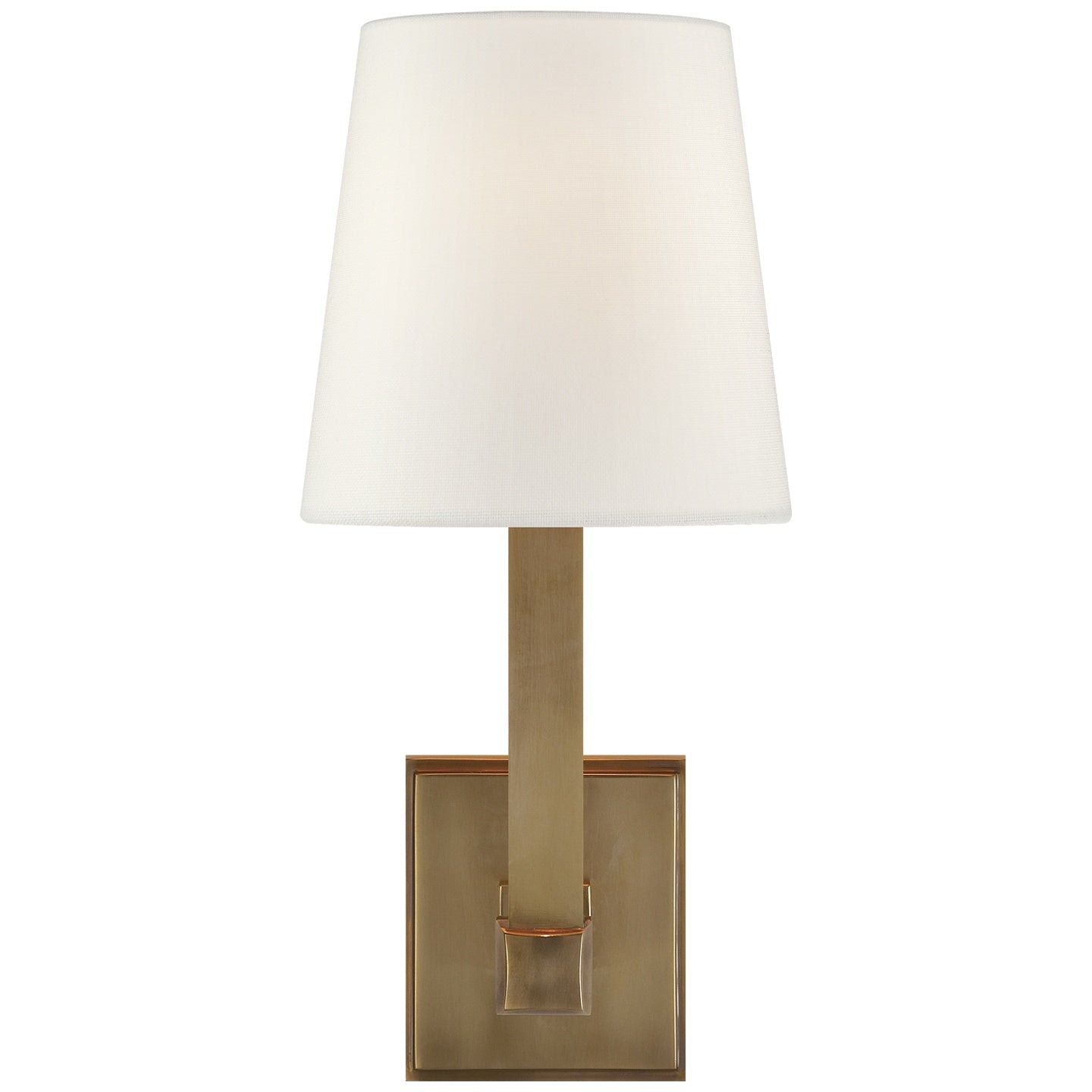 VISUAL COMFORT SIGNATURE, SQUARE TUBE SINGLE SCONCE, WALL SCONCES