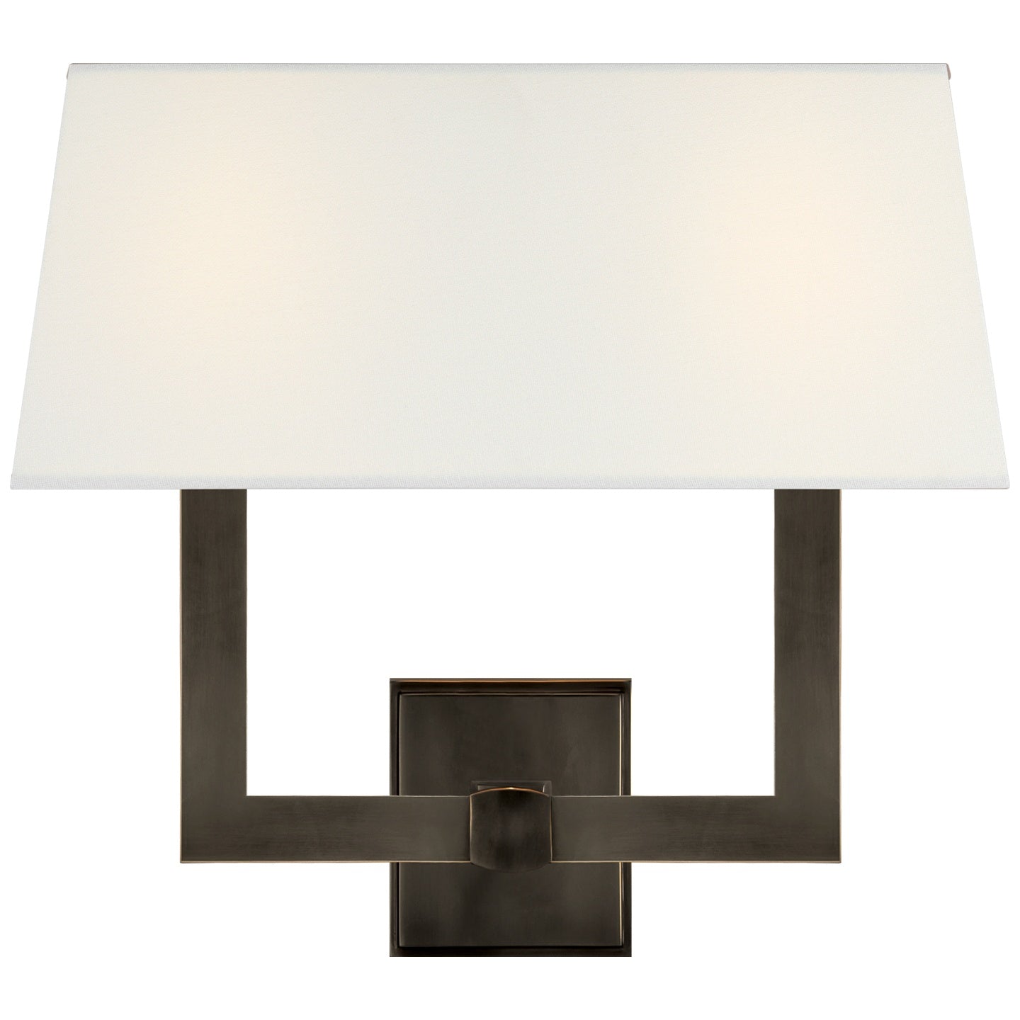 VISUAL COMFORT SIGNATURE, SQUARE TUBE DOUBLE SCONCE, WALL SCONCES