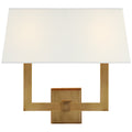 VISUAL COMFORT SIGNATURE, SQUARE TUBE DOUBLE SCONCE, WALL SCONCES