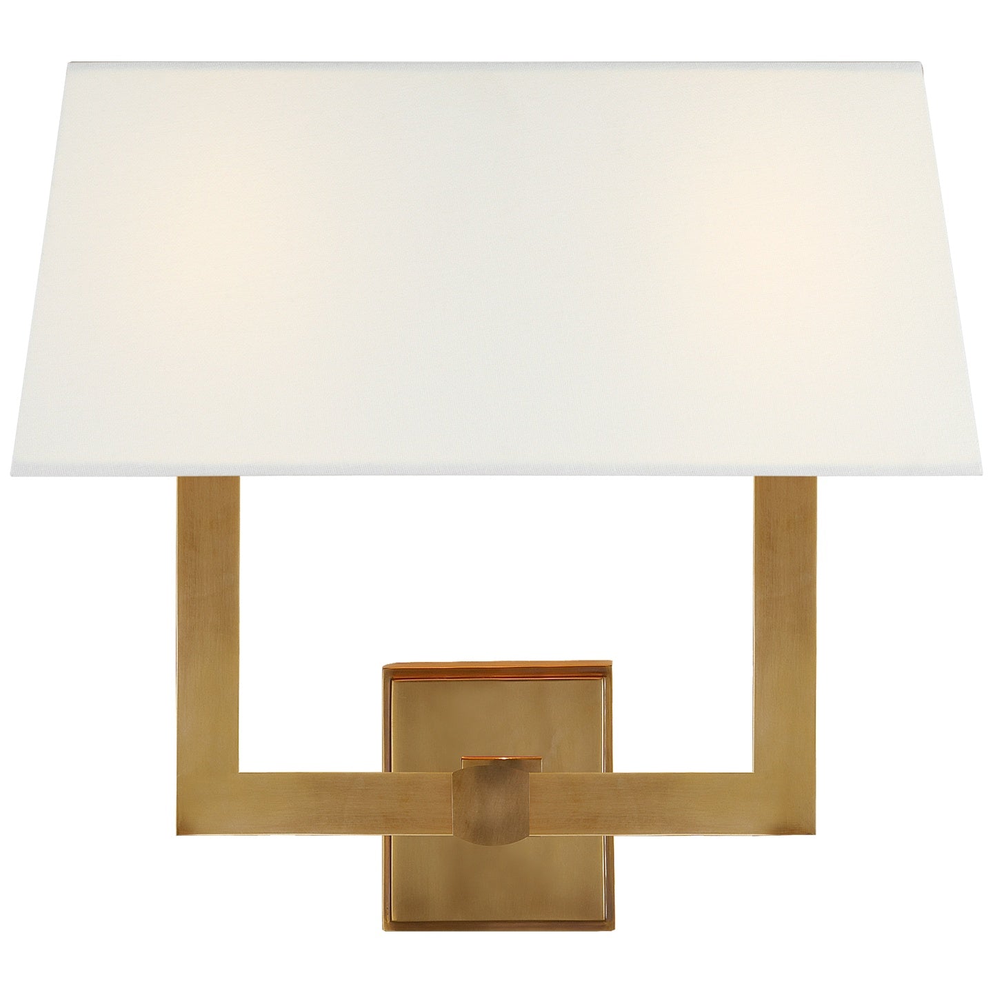VISUAL COMFORT SIGNATURE, SQUARE TUBE DOUBLE SCONCE, WALL SCONCES