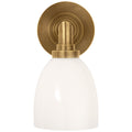VISUAL COMFORT SIGNATURE, WILTON SINGLE BATH LIGHT, BATH VANITY LIGHT