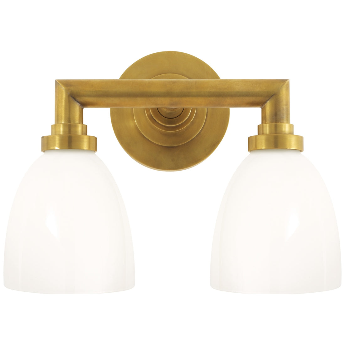 VISUAL COMFORT SIGNATURE, WILTON DOUBLE BATH LIGHT, BATH VANITY LIGHT