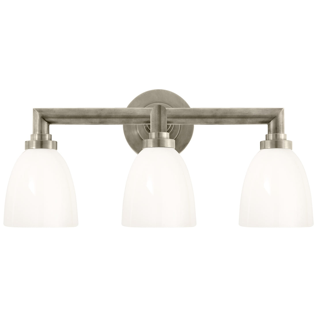 VISUAL COMFORT SIGNATURE, WILTON TRIPLE BATH LIGHT, BATH VANITY LIGHT