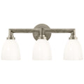 VISUAL COMFORT SIGNATURE, WILTON TRIPLE BATH LIGHT, BATH VANITY LIGHT