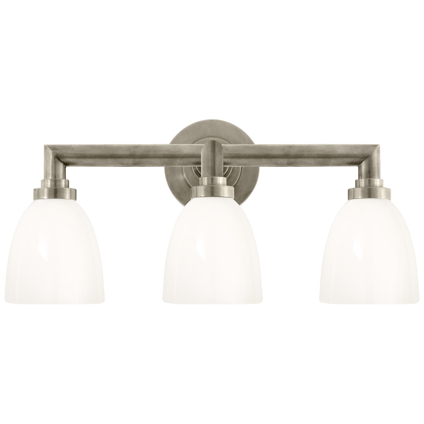 VISUAL COMFORT SIGNATURE, WILTON TRIPLE BATH LIGHT, BATH VANITY LIGHT