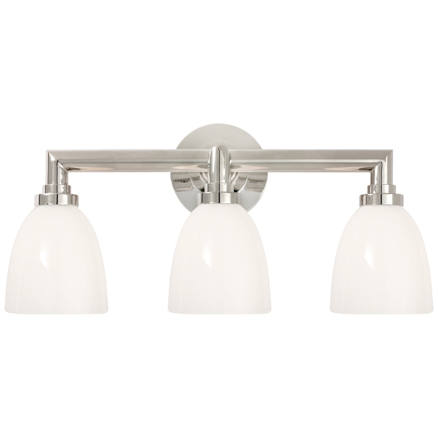 VISUAL COMFORT SIGNATURE, WILTON TRIPLE BATH LIGHT, BATH VANITY LIGHT