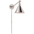 VISUAL COMFORT SIGNATURE, BOSTON FUNCTIONAL SINGLE ARM LIBRARY LIGHT, WALL SCONCES