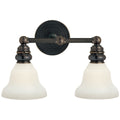 VISUAL COMFORT SIGNATURE, BOSTON FUNCTIONAL DOUBLE LIGHT, WALL SCONCES