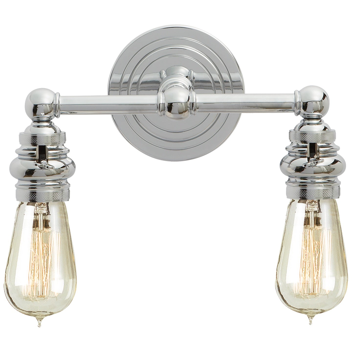 VISUAL COMFORT SIGNATURE, BOSTON FUNCTIONAL DOUBLE LIGHT, WALL SCONCES