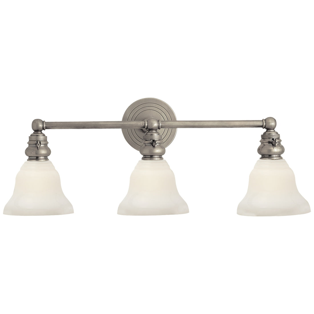 VISUAL COMFORT SIGNATURE, BOSTON FUNCTIONAL TRIPLE LIGHT, BATH VANITY LIGHT