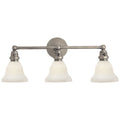 VISUAL COMFORT SIGNATURE, BOSTON FUNCTIONAL TRIPLE LIGHT, BATH VANITY LIGHT