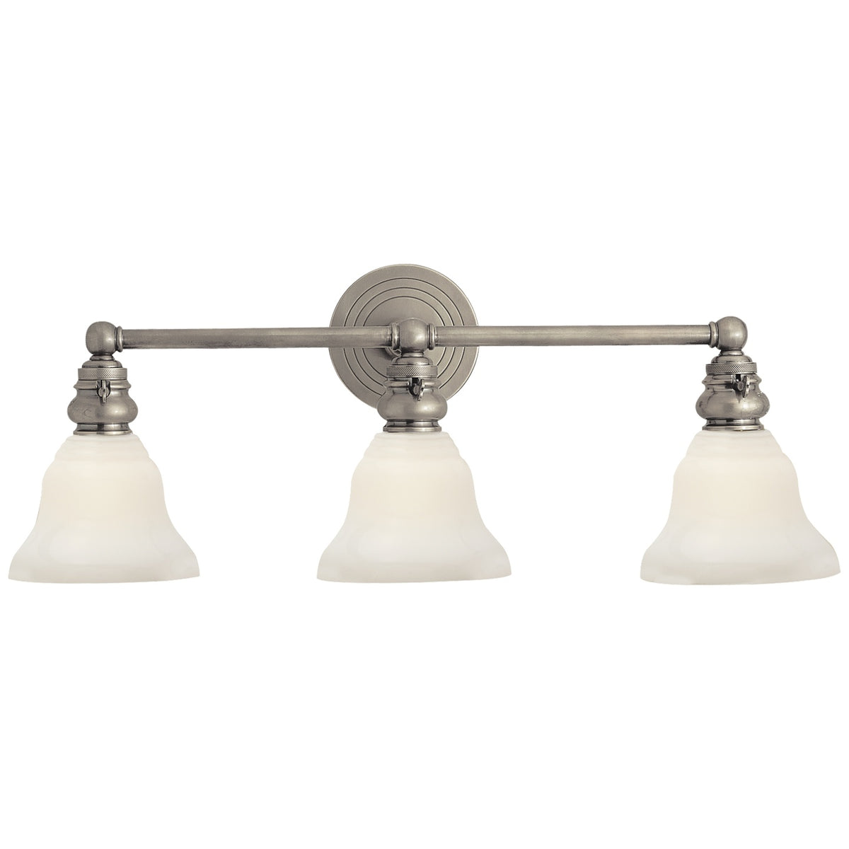VISUAL COMFORT SIGNATURE, BOSTON FUNCTIONAL TRIPLE LIGHT, BATH VANITY LIGHT