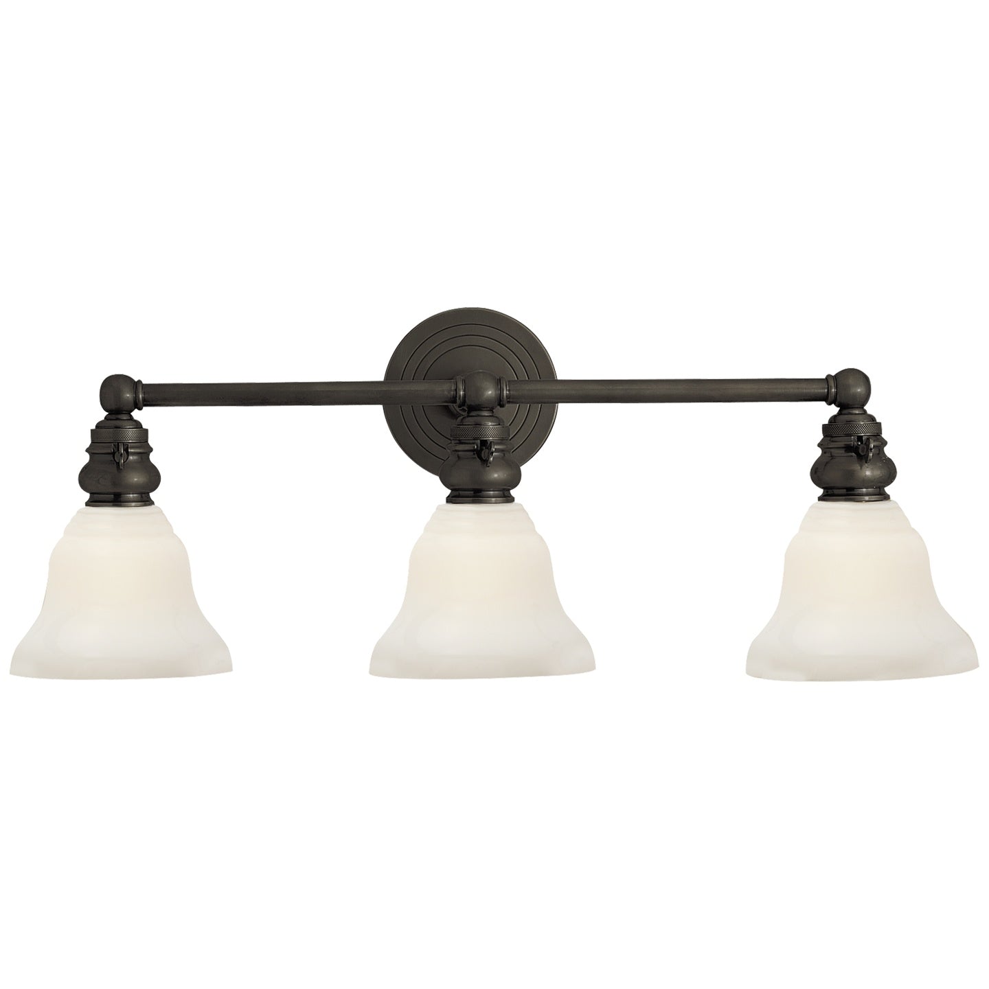 VISUAL COMFORT SIGNATURE, BOSTON FUNCTIONAL TRIPLE LIGHT, BATH VANITY LIGHT
