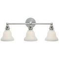 VISUAL COMFORT SIGNATURE, BOSTON FUNCTIONAL TRIPLE LIGHT, BATH VANITY LIGHT