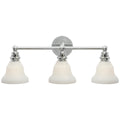 VISUAL COMFORT SIGNATURE, BOSTON FUNCTIONAL TRIPLE LIGHT, BATH VANITY LIGHT